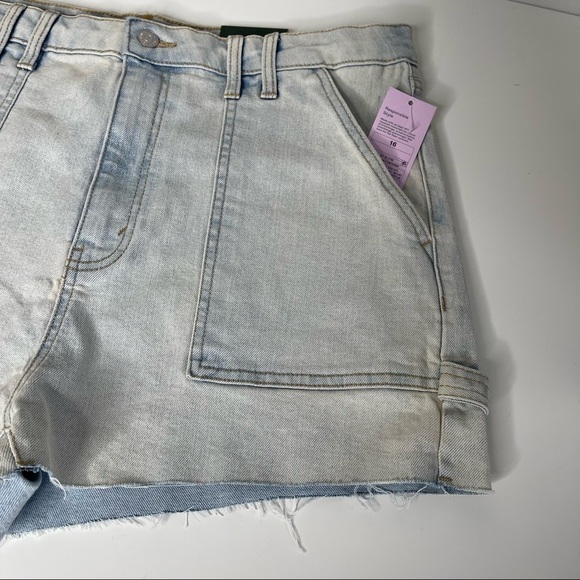 Wild fable High-Rise Utility Jean Shorts Light Wash size 16 - Picture 4 of 10